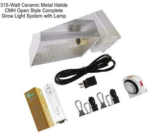 315-Watt Ceramic Metal Halide CMH Open Style Complete Grow Light System with Lamp