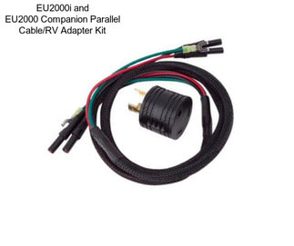 EU2000i and EU2000 Companion Parallel Cable/RV Adapter Kit