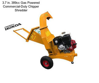 3.7 in. 389cc Gas Powered Commercial-Duty Chipper Shredder