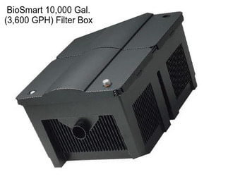 BioSmart 10,000 Gal. (3,600 GPH) Filter Box