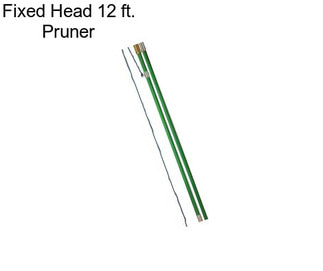 Fixed Head 12 ft. Pruner