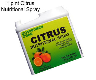 1 pint Citrus Nutritional Spray