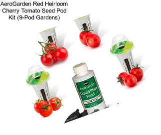 AeroGarden Red Heirloom Cherry Tomato Seed Pod Kit (9-Pod Gardens)