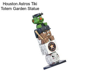Houston Astros Tiki Totem Garden Statue