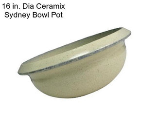 16 in. Dia Ceramix Sydney Bowl Pot