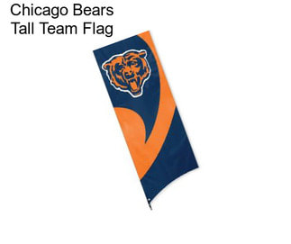 Chicago Bears Tall Team Flag
