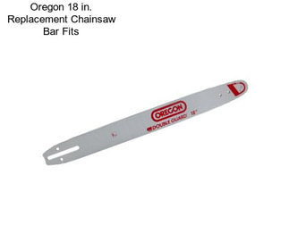 Oregon 18 in. Replacement Chainsaw Bar Fits