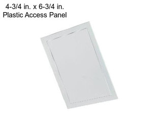 4-3/4 in. x 6-3/4 in. Plastic Access Panel