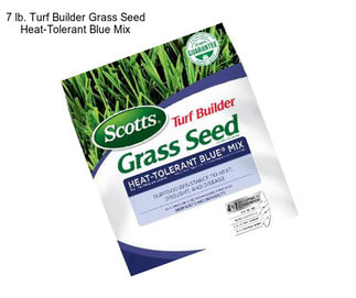 7 lb. Turf Builder Grass Seed Heat-Tolerant Blue Mix