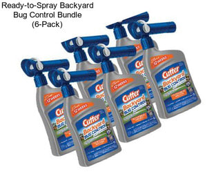 Ready-to-Spray Backyard Bug Control Bundle (6-Pack)