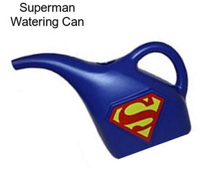 Superman Watering Can