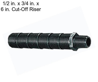 1/2 in. x 3/4 in. x 6 in. Cut-Off Riser