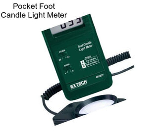 Pocket Foot Candle Light Meter