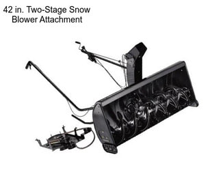 42 in. Two-Stage Snow Blower Attachment