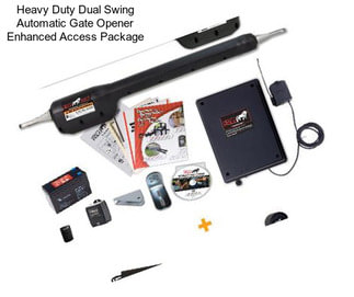 Heavy Duty Dual Swing Automatic Gate Opener Enhanced Access Package