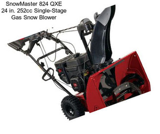 SnowMaster 824 QXE 24 in. 252cc Single-Stage Gas Snow Blower