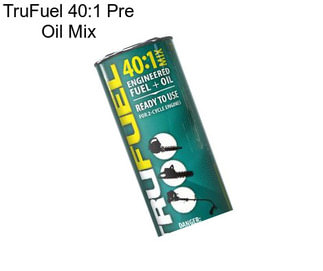 TruFuel 40:1 Pre Oil Mix