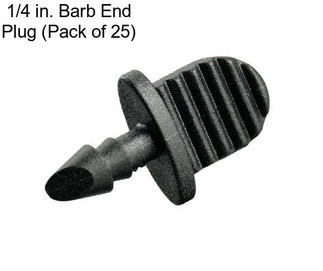 1/4 in. Barb End Plug (Pack of 25)