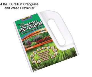 4 lbs. DuraTurf Crabgrass and Weed Preventer