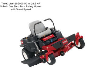 TimeCutter SS5000 50 in. 24.5 HP V-Twin Gas Zero Turn Riding Mower with Smart Speed