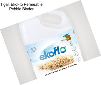 1 gal. EkoFlo Permeable Pebble Binder
