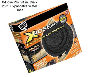 X-Hose Pro 3/4 in. Dia x 25 ft. Expandable Water Hose