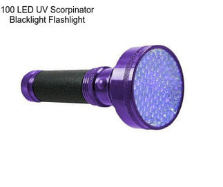 100 LED UV Scorpinator Blacklight Flashlight