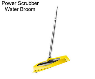 Power Scrubber Water Broom