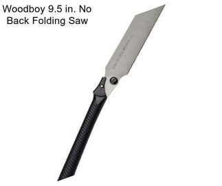 Woodboy 9.5 in. No Back Folding Saw