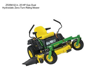 Z535M 62 in. 25 HP Gas Dual Hydrostatic Zero-Turn Riding Mower