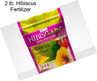 2 lb. Hibiscus Fertilizer