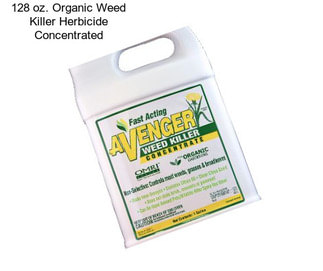 128 oz. Organic Weed Killer Herbicide Concentrated