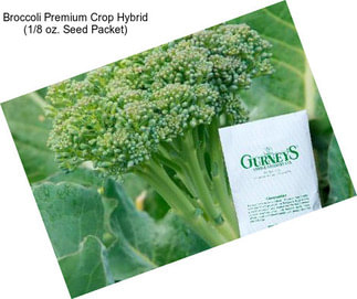 Broccoli Premium Crop Hybrid (1/8 oz. Seed Packet)
