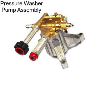 Pressure Washer Pump Assembly