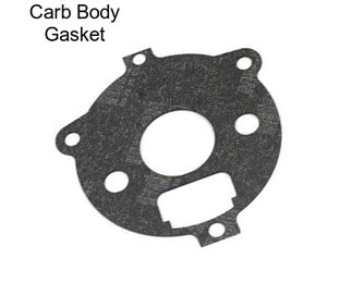 Carb Body Gasket