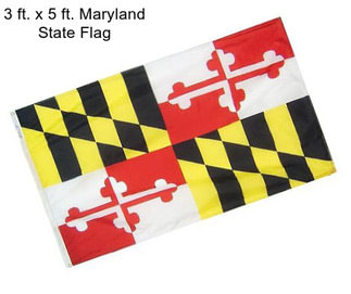 3 ft. x 5 ft. Maryland State Flag