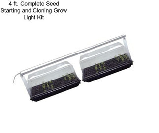 4 ft. Complete Seed Starting and Cloning Grow Light Kit