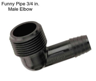 Funny Pipe 3/4 in. Male Elbow