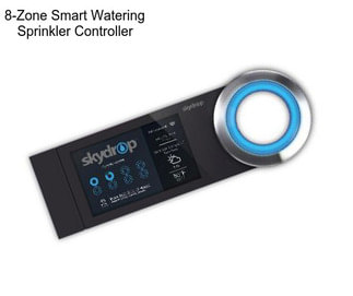 8-Zone Smart Watering Sprinkler Controller