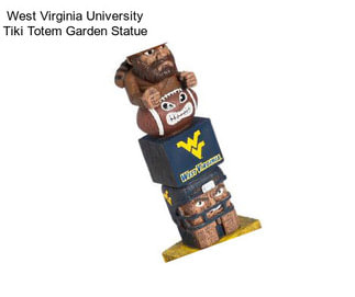 West Virginia University Tiki Totem Garden Statue