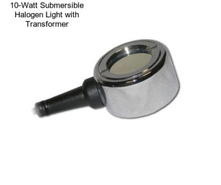 10-Watt Submersible Halogen Light with Transformer