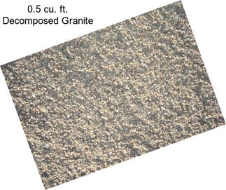 0.5 cu. ft. Decomposed Granite