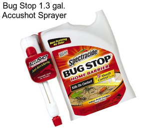 Bug Stop 1.3 gal. Accushot Sprayer