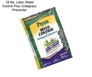 18 lbs. Lawn Weed Control Plus Crabgrass Preventer