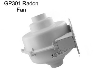 GP301 Radon Fan
