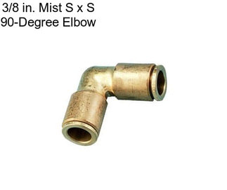 3/8 in. Mist S x S 90-Degree Elbow