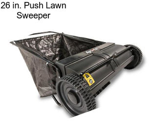 26 in. Push Lawn Sweeper