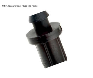 1/4 in. Closure Goof Plugs (30-Pack)