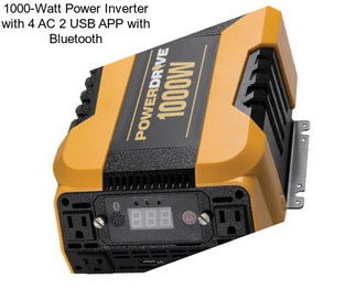 1000-Watt Power Inverter with 4 AC 2 USB APP with Bluetooth