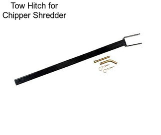 Tow Hitch for Chipper Shredder